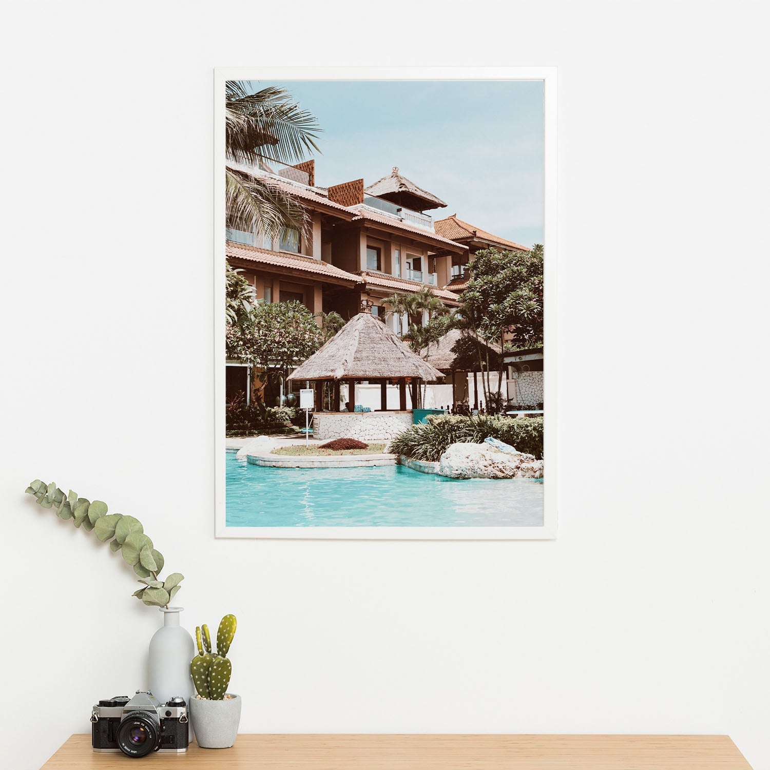 Wes Co Gallery Poster Tropical Retreat 11 x 17" Home Goods - Nature  Art Print