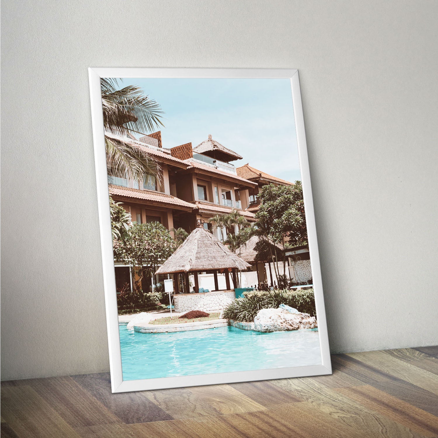 Wes Co Gallery Poster Tropical Retreat 11 x 17" Home Goods - Nature  Art Print