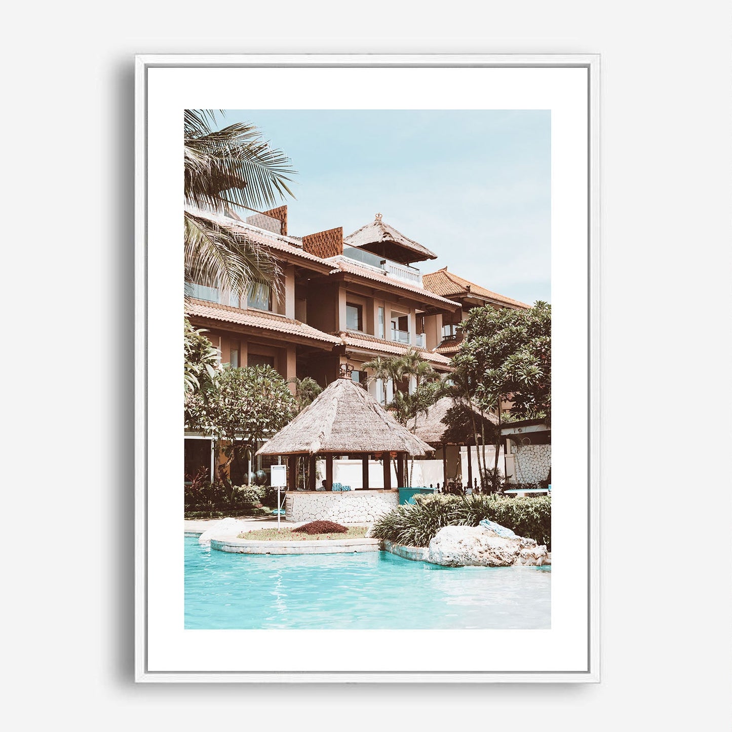 Wes Co Gallery Poster Tropical Retreat 5 x 7" Home Goods - Nature  Art Print