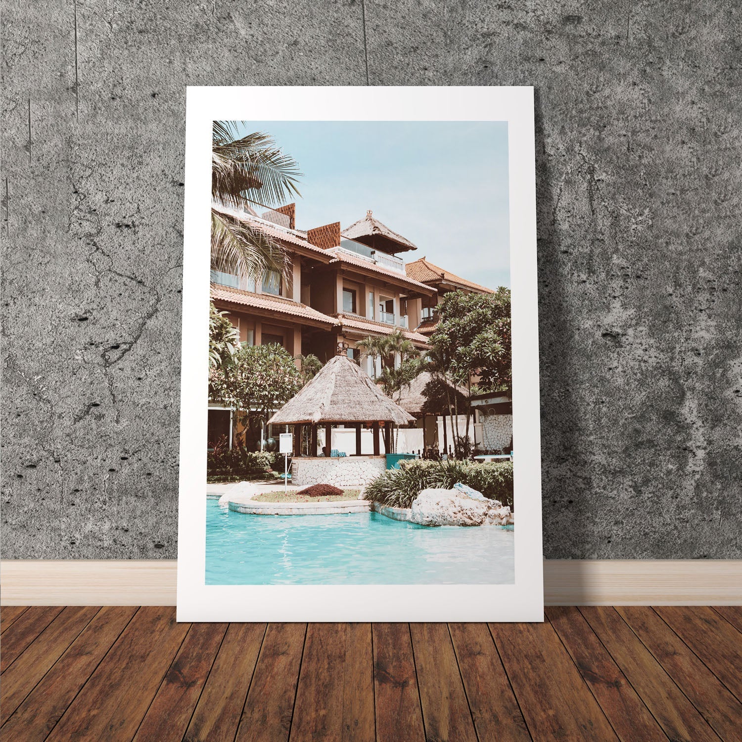 Wes Co Gallery Poster Tropical Retreat 8 x 10" Home Goods - Nature  Art Print