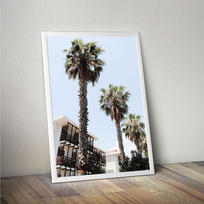 Wes Co Gallery Poster Palm Tree Haven 11 x 17" Home Goods - Nature  Art Print