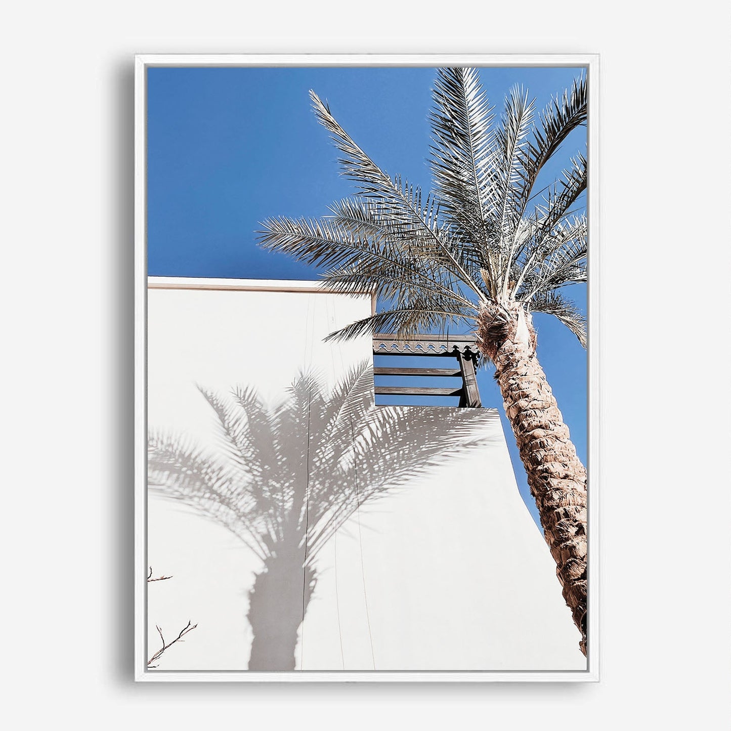 Wes Co Gallery Poster Palm Silhouette Serenity 8 x 10" Home Goods - Nature  Art Print