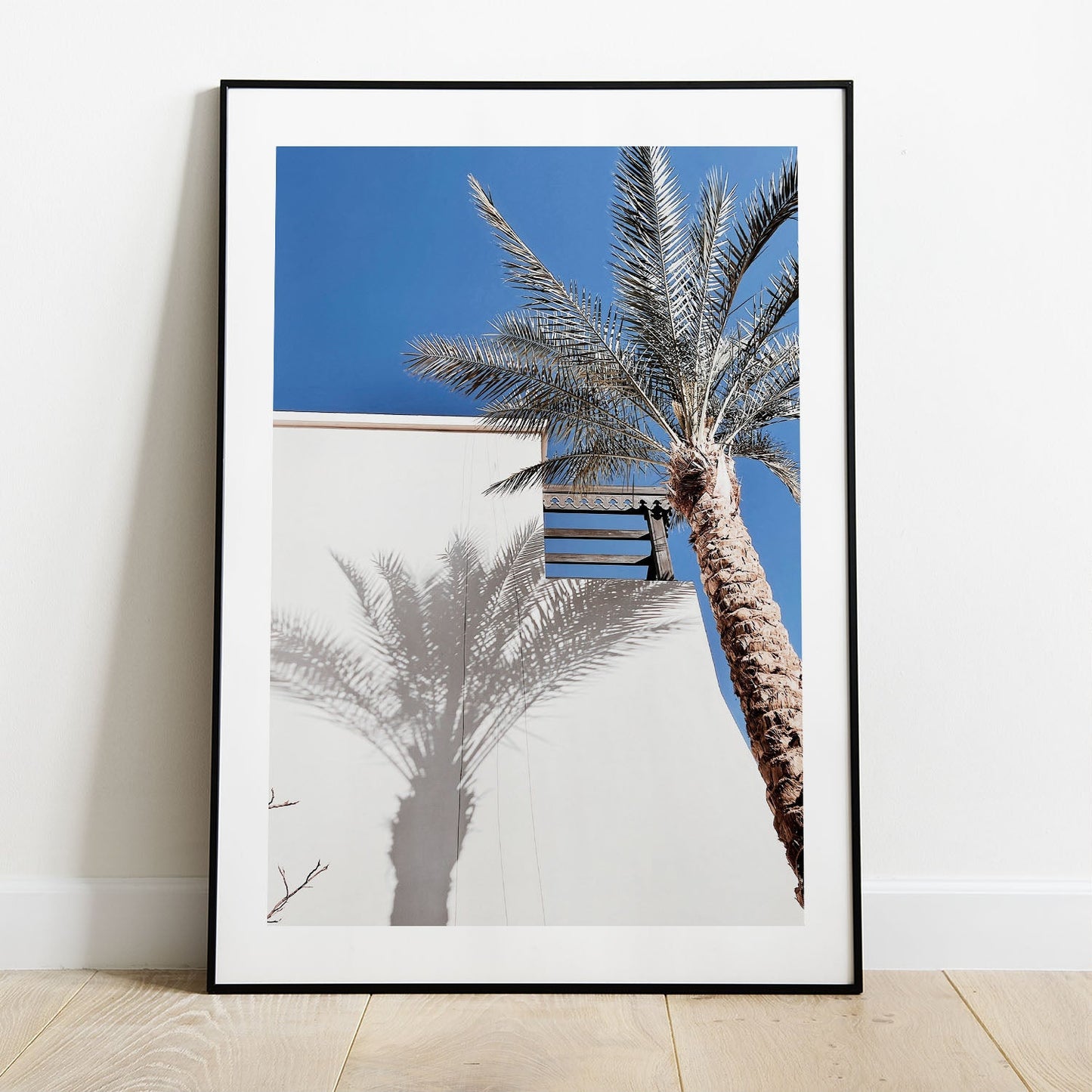 Wes Co Gallery Poster Palm Silhouette Serenity 5 x 7" Home Goods - Nature  Art Print