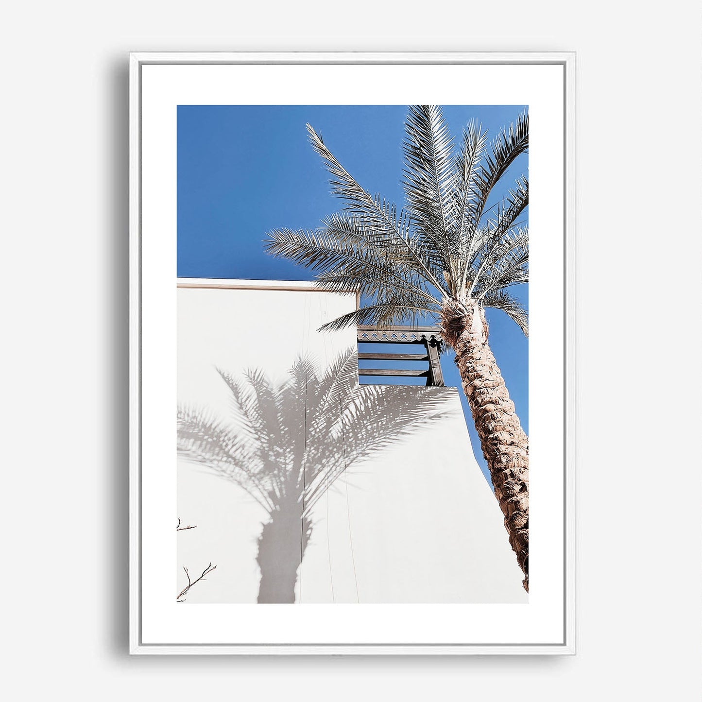 Wes Co Gallery Poster Palm Silhouette Serenity 5 x 7" Home Goods - Nature  Art Print