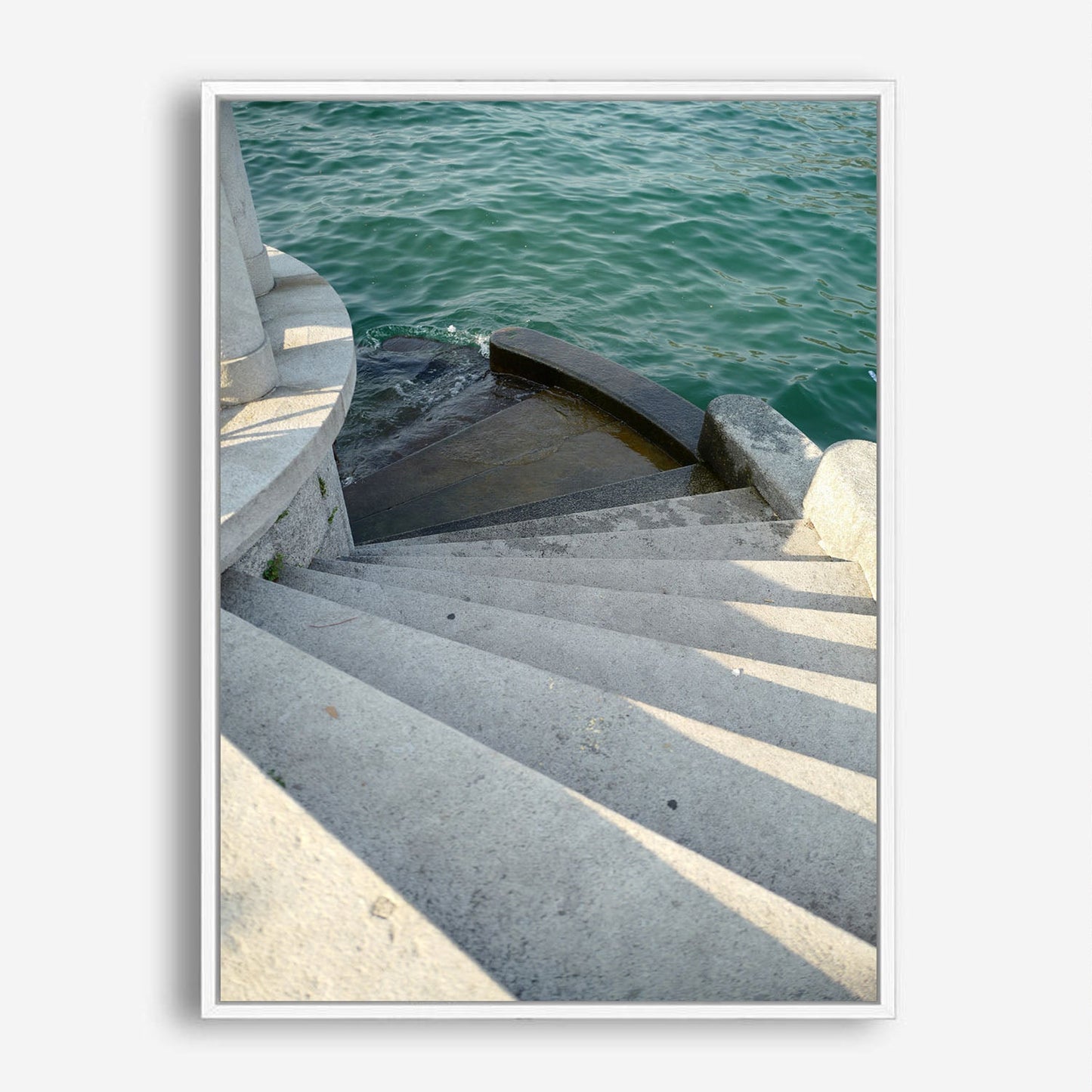 Wes Co Gallery Poster Stairway to the Sea 8 x 10" Home Goods - Nature  Art Print