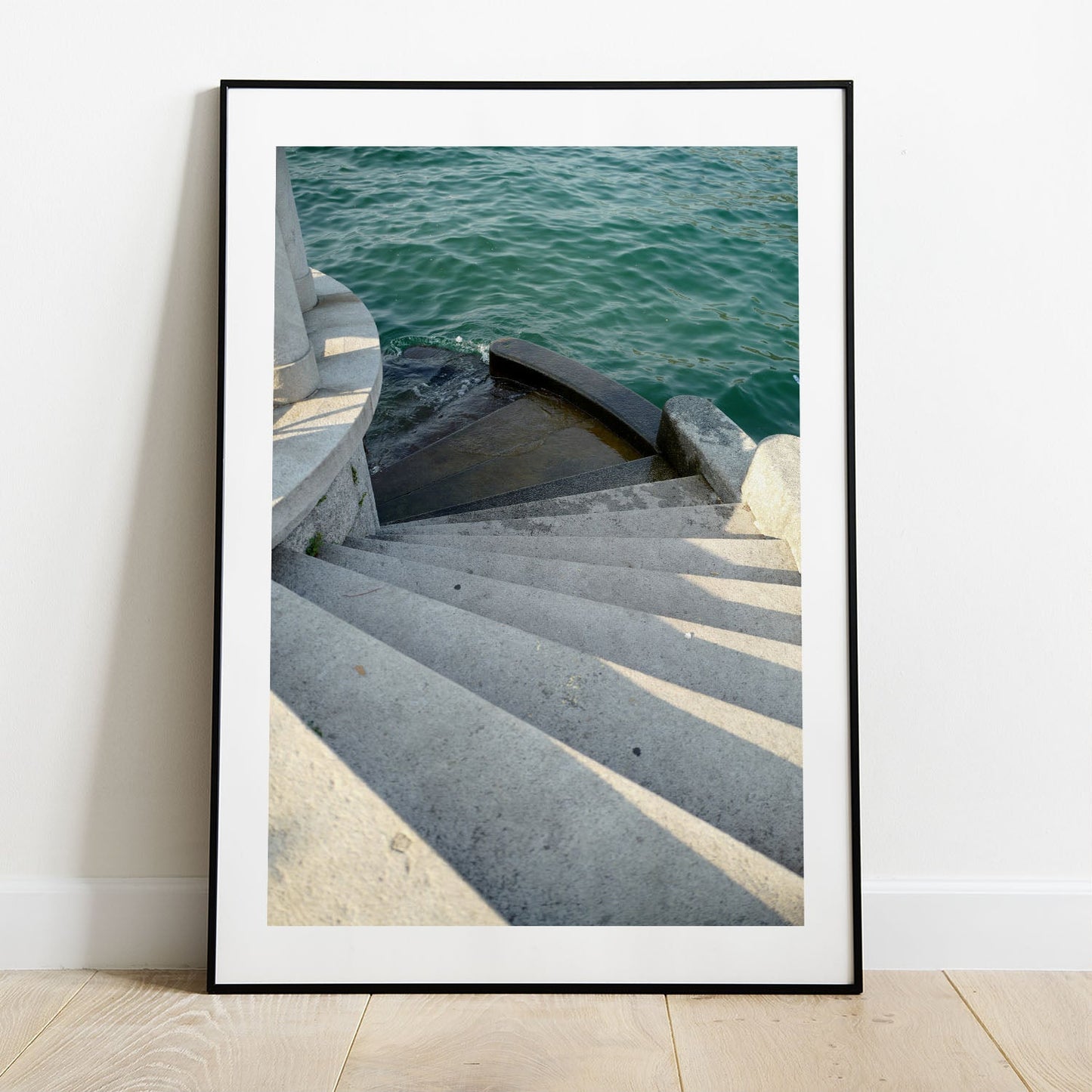 Wes Co Gallery Poster Stairway to the Sea 5 x 7" Home Goods - Nature  Art Print