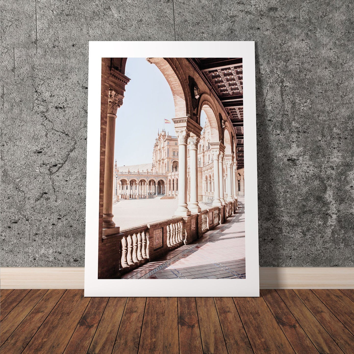 Wes Co Gallery Poster Spanish Grandeur 8 x 10" Home Goods - Nature  Art Print