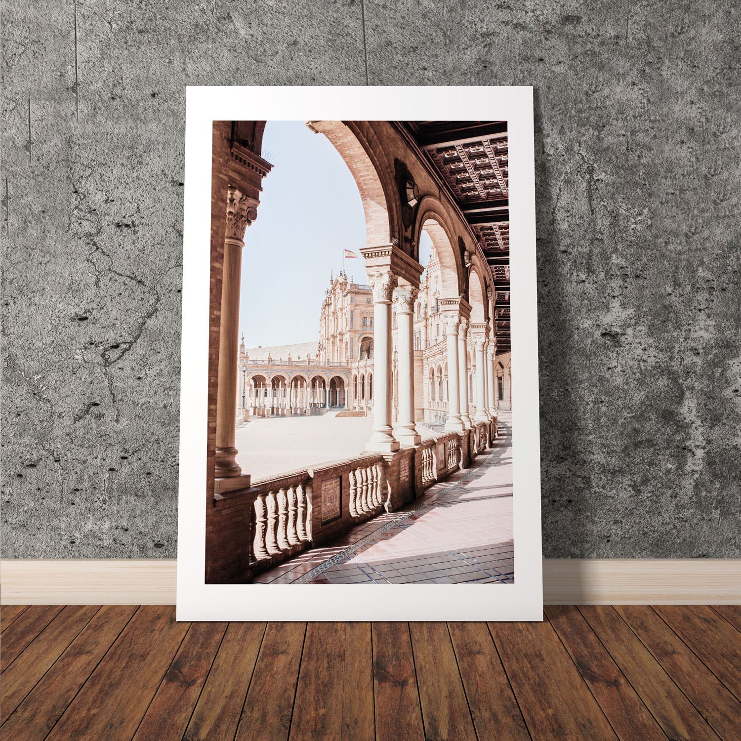 Wes Co Gallery Poster Spanish Grandeur 8 x 10" Home Goods - Nature  Art Print