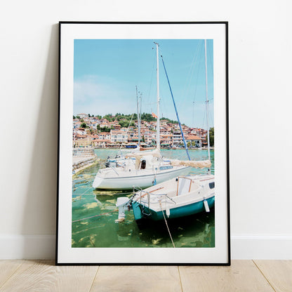 Wes Co Gallery Poster Dockside Tranquility 5 x 7" Home Goods - Nature  Art Print