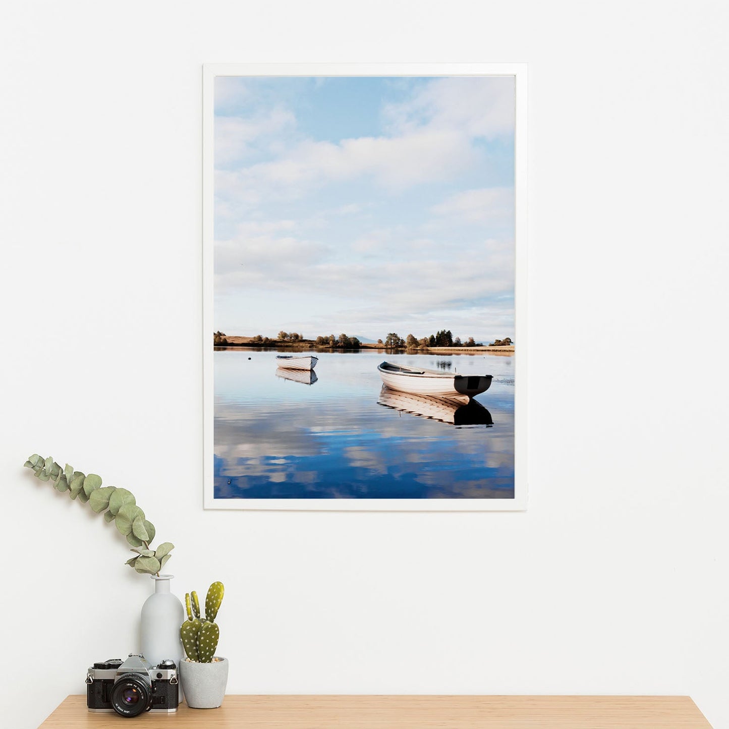 Wes Co Gallery Poster Lakeside Mornings 11 x 17" Home Goods - Nature  Art Print