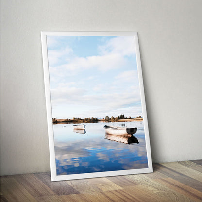 Wes Co Gallery Poster Lakeside Mornings 11 x 17" Home Goods - Nature  Art Print