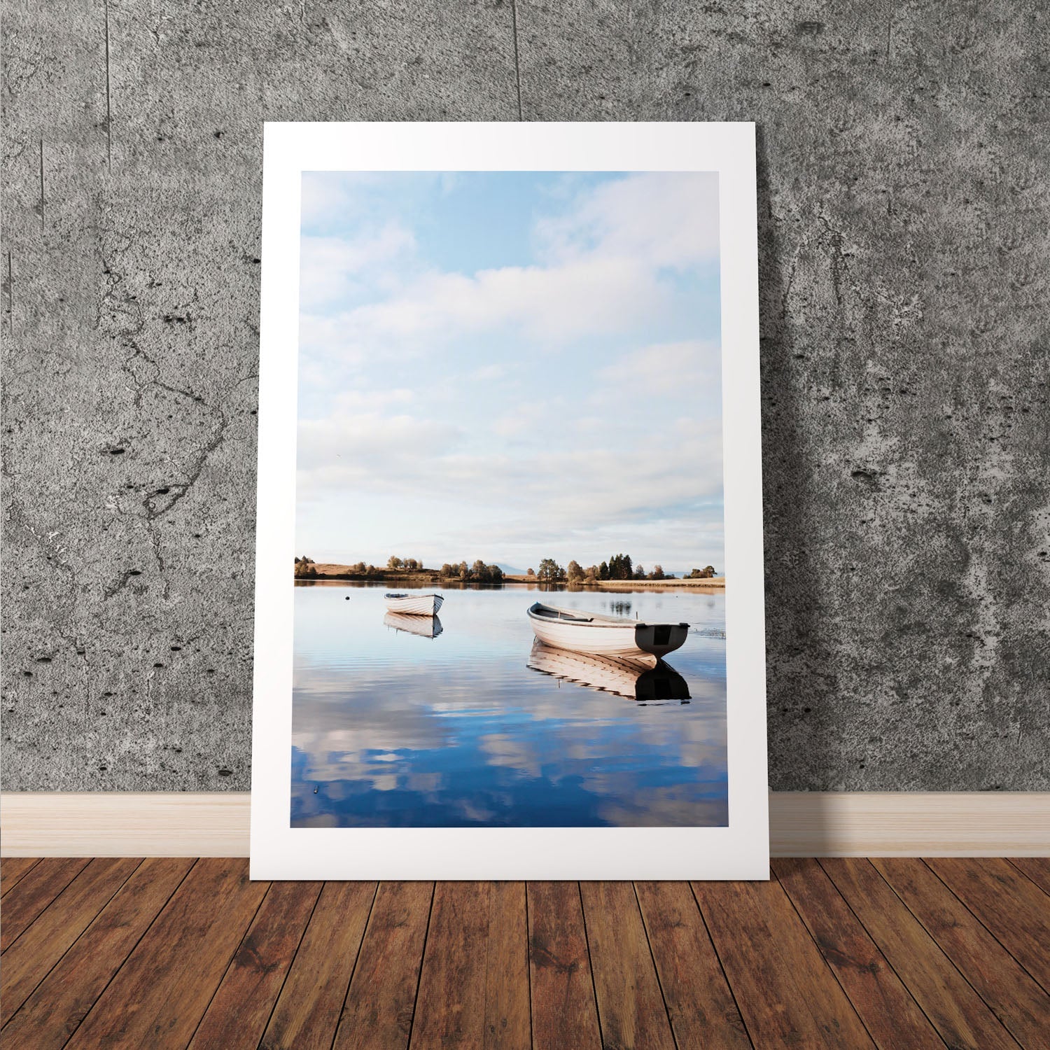 Wes Co Gallery Poster Lakeside Mornings 8 x 10" Home Goods - Nature  Art Print