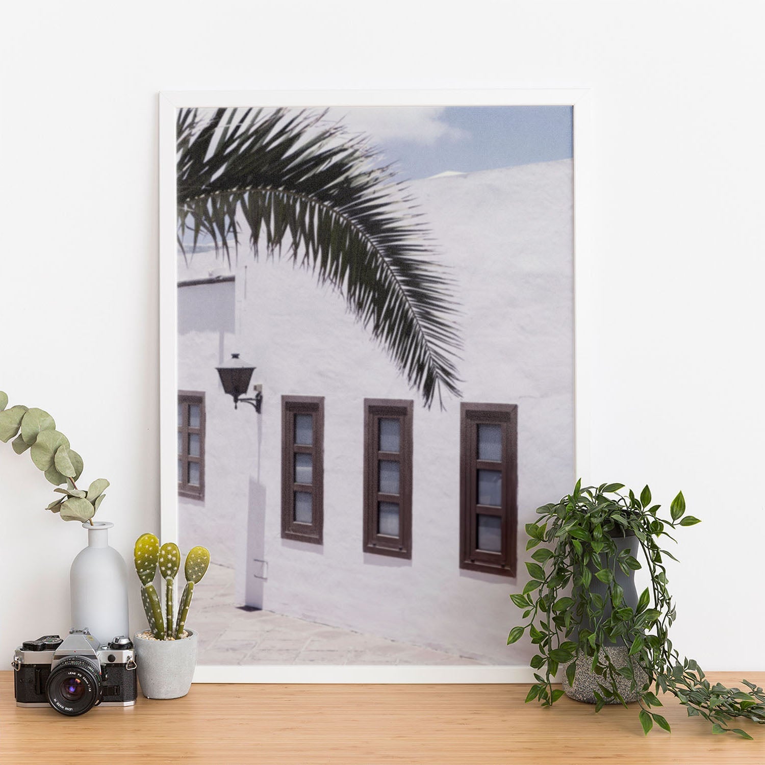 Wes Co Gallery Poster Mediterranean Minimalism 11 x 17" Home Goods - Nature  Art Print