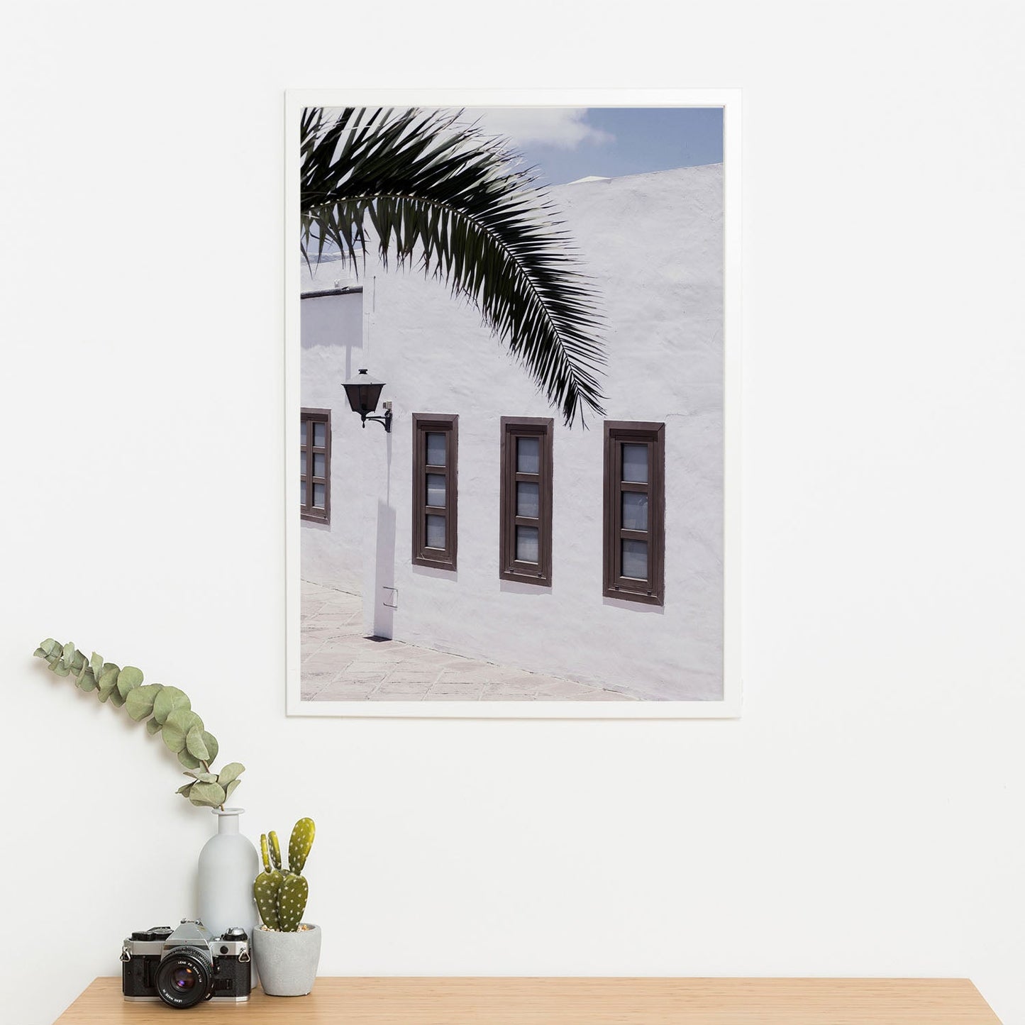 Wes Co Gallery Poster Mediterranean Minimalism 11 x 17" Home Goods - Nature  Art Print