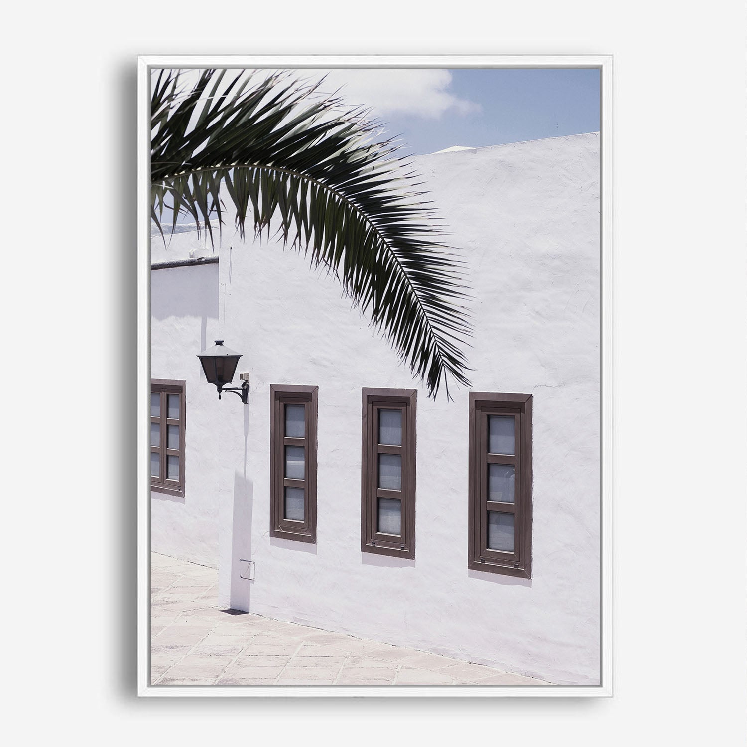 Wes Co Gallery Poster Mediterranean Minimalism 8 x 10" Home Goods - Nature  Art Print