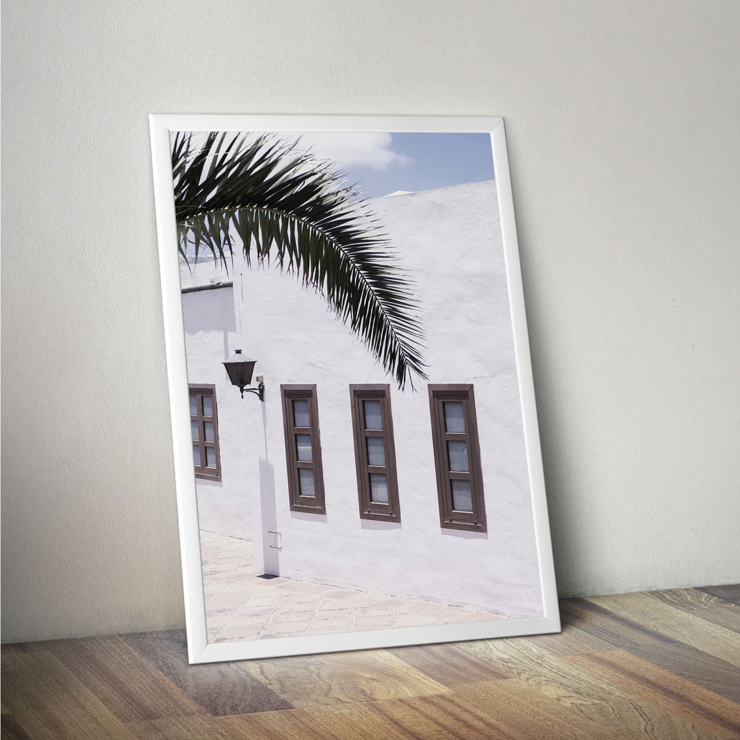 Wes Co Gallery Poster Mediterranean Minimalism 11 x 17" Home Goods - Nature  Art Print