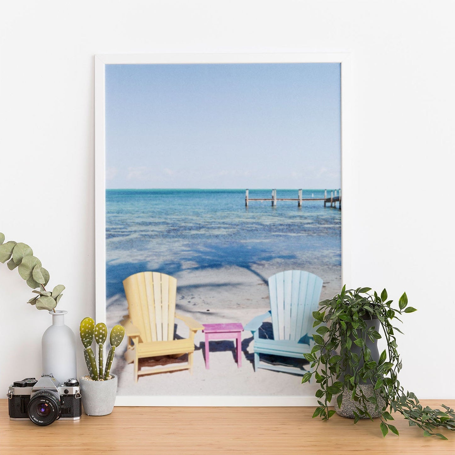 Wes Co Gallery Poster Coastal Color Bliss 11 x 17" Home Goods - Nature  Art Print