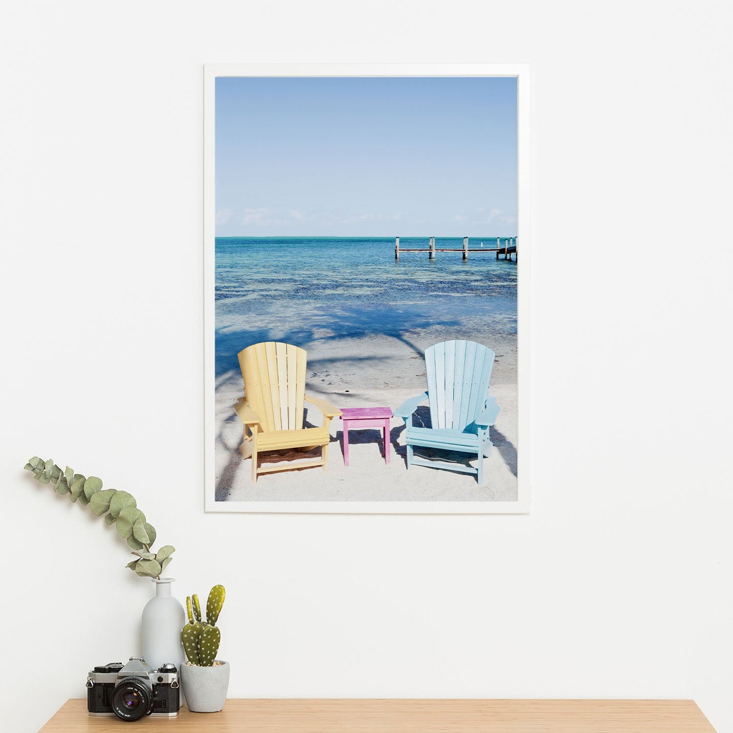 Wes Co Gallery Poster Coastal Color Bliss 11 x 17" Home Goods - Nature  Art Print