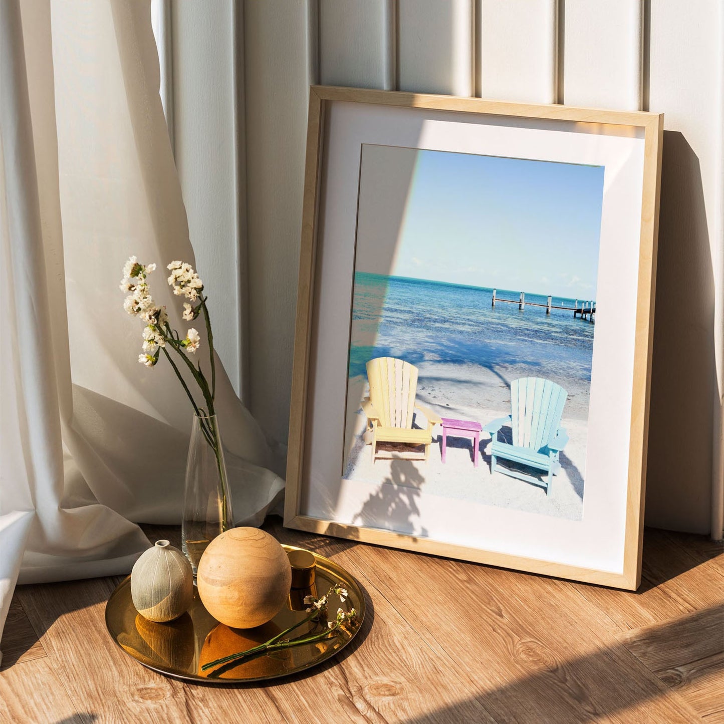 Wes Co Gallery Poster Coastal Color Bliss 5 x 7" Home Goods - Nature  Art Print