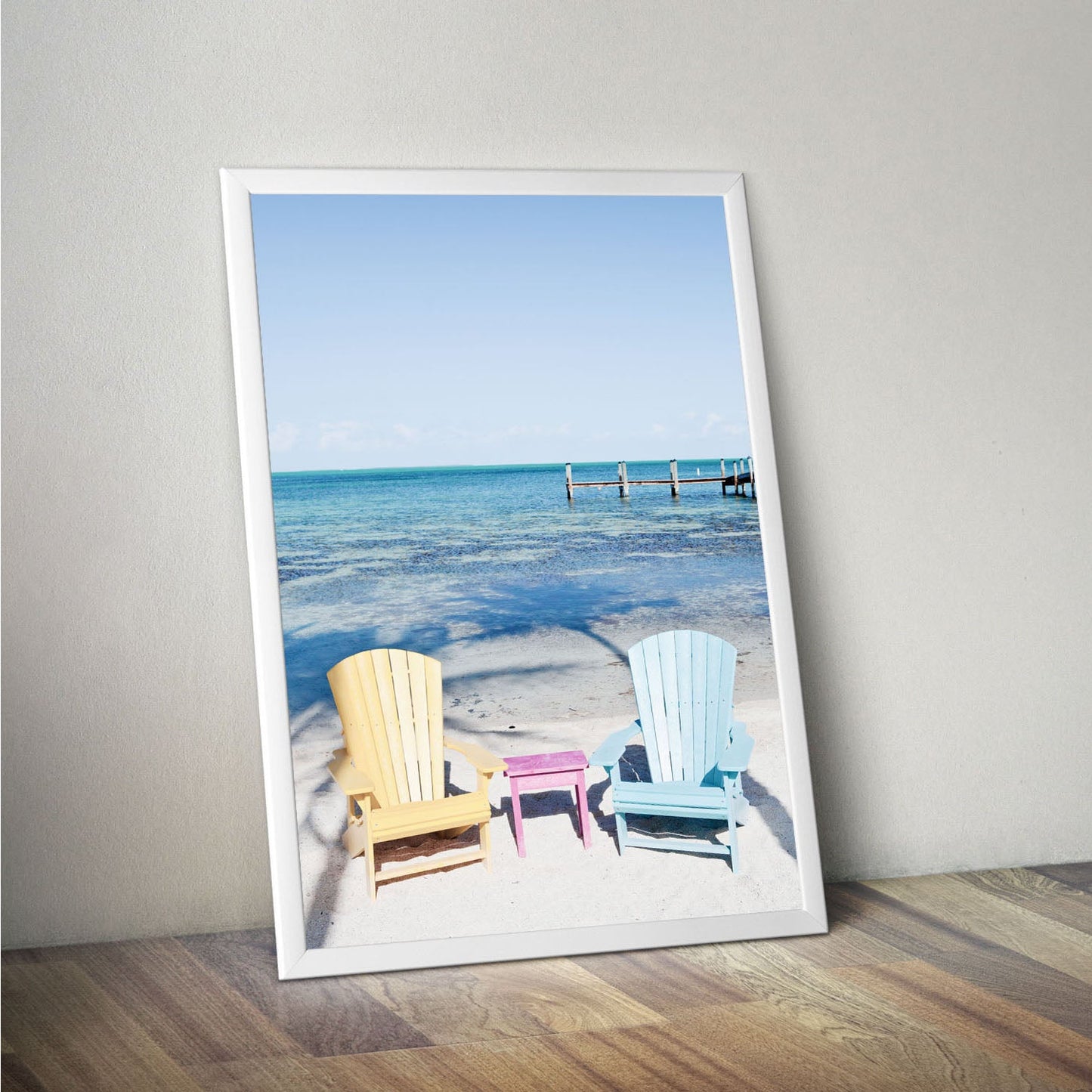 Wes Co Gallery Poster Coastal Color Bliss 11 x 17" Home Goods - Nature  Art Print