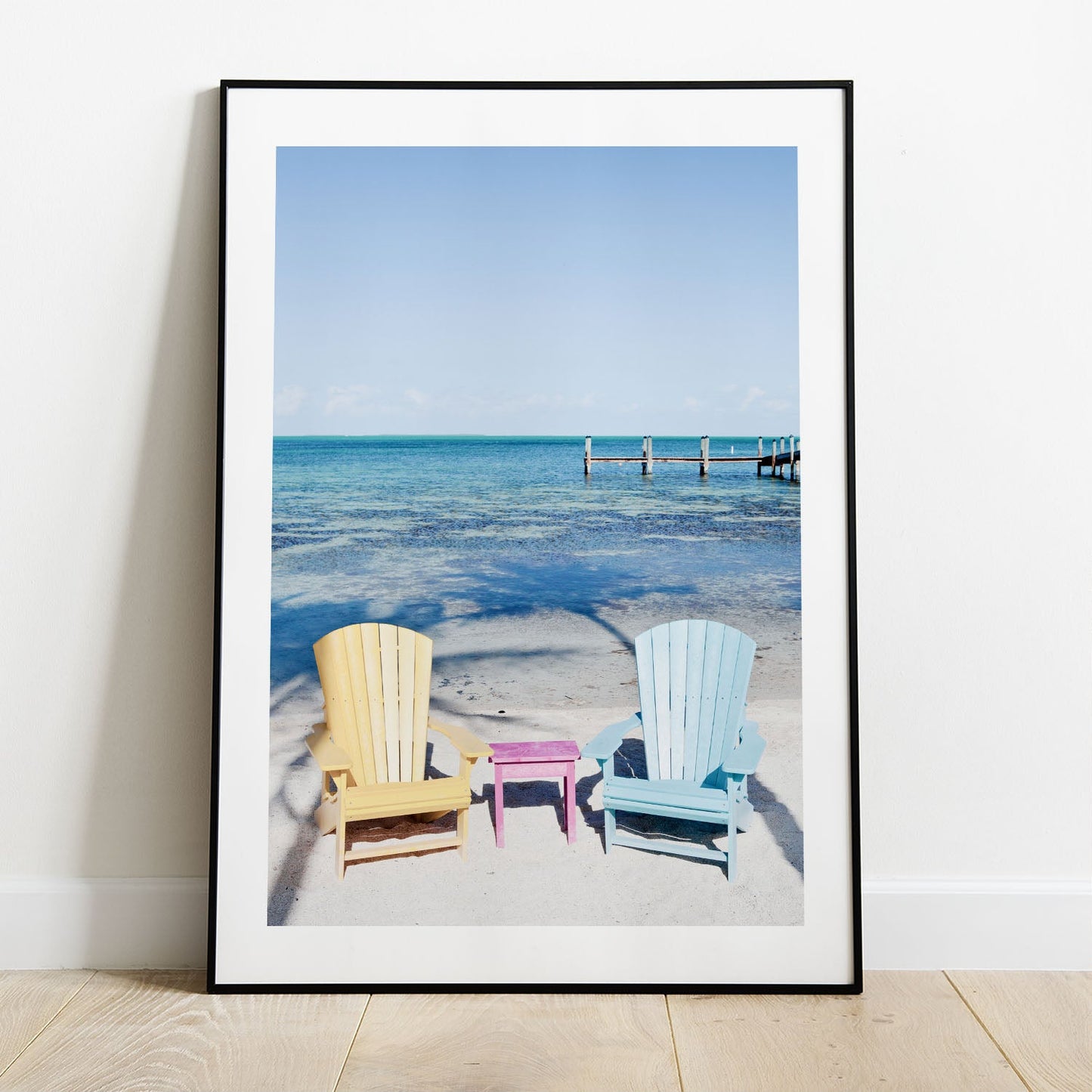 Wes Co Gallery Poster Coastal Color Bliss 5 x 7" Home Goods - Nature  Art Print