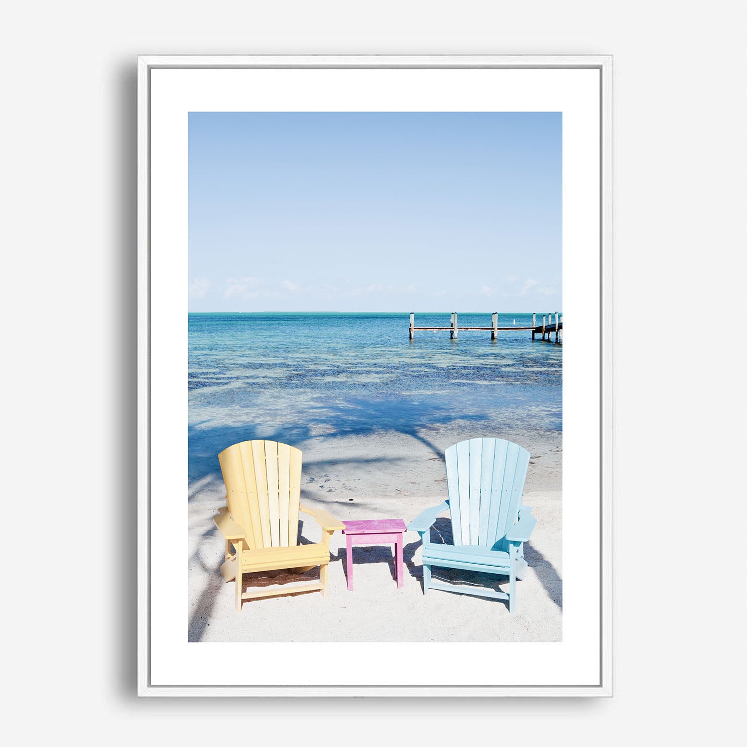 Wes Co Gallery Poster Coastal Color Bliss 5 x 7" Home Goods - Nature  Art Print