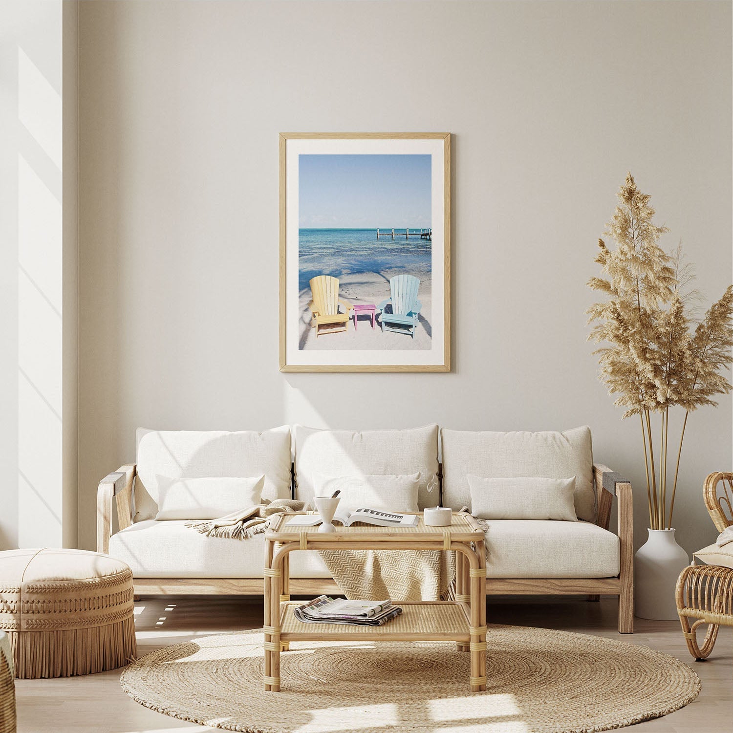 Wes Co Gallery Poster Coastal Color Bliss 5 x 7" Home Goods - Nature  Art Print