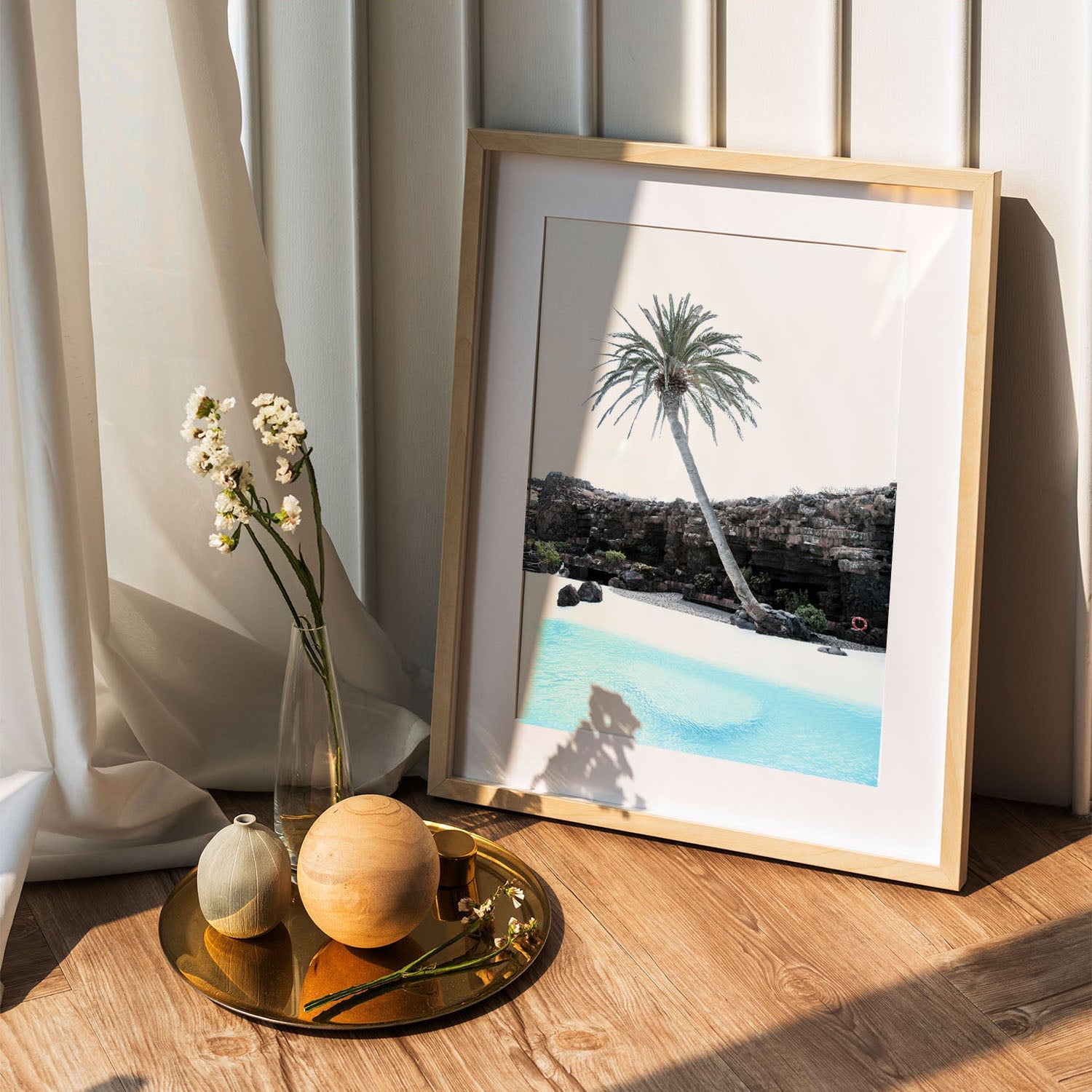 Wes Co Gallery Poster Tropical Tranquility 5 x 7" Home Goods - Nature  Art Print