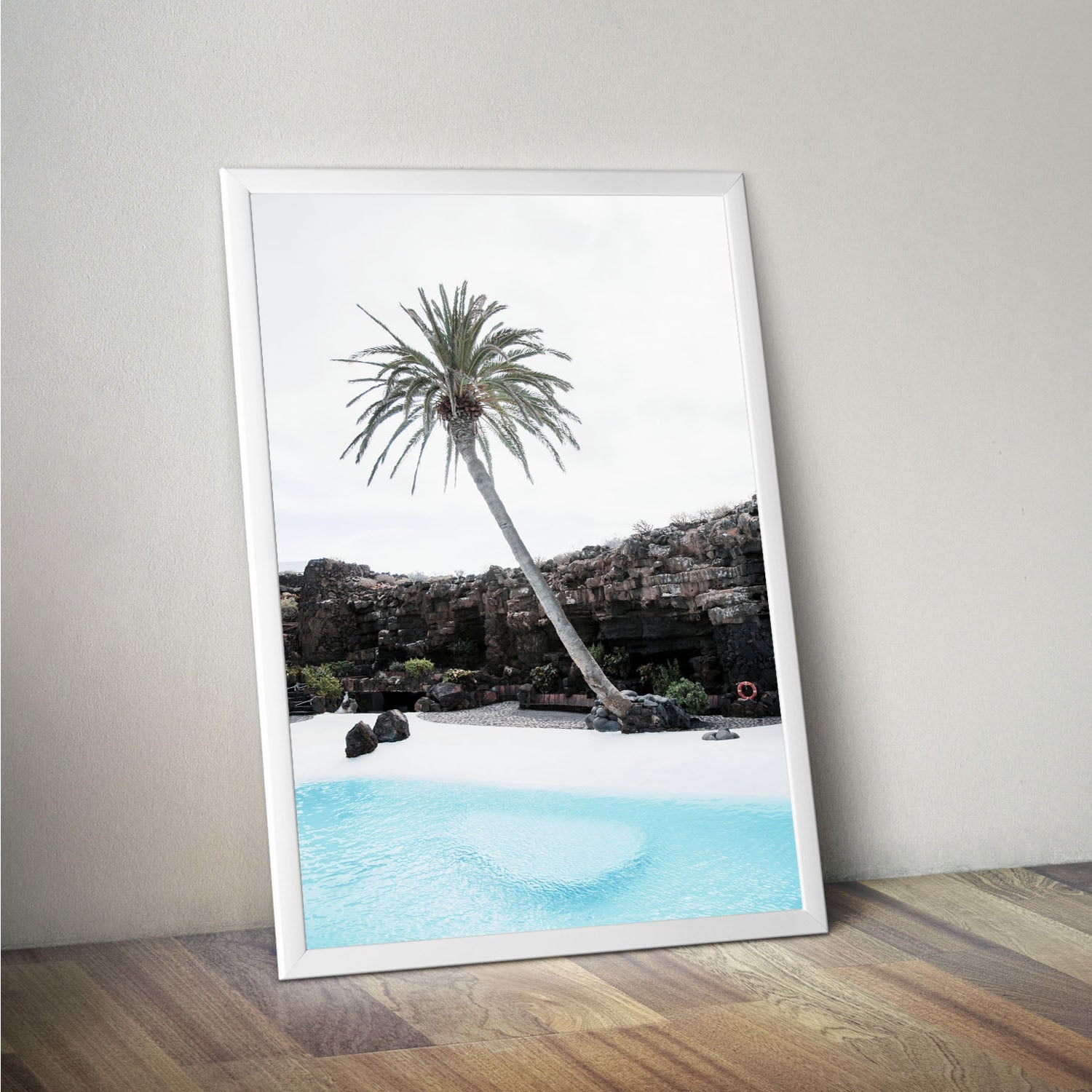 Wes Co Gallery Poster Tropical Tranquility 11 x 17" Home Goods - Nature  Art Print