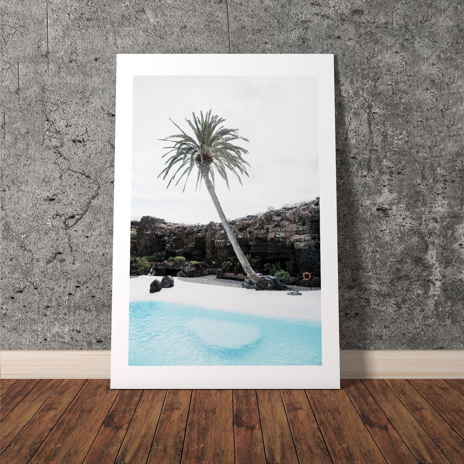 Wes Co Gallery Poster Tropical Tranquility 8 x 10" Home Goods - Nature  Art Print