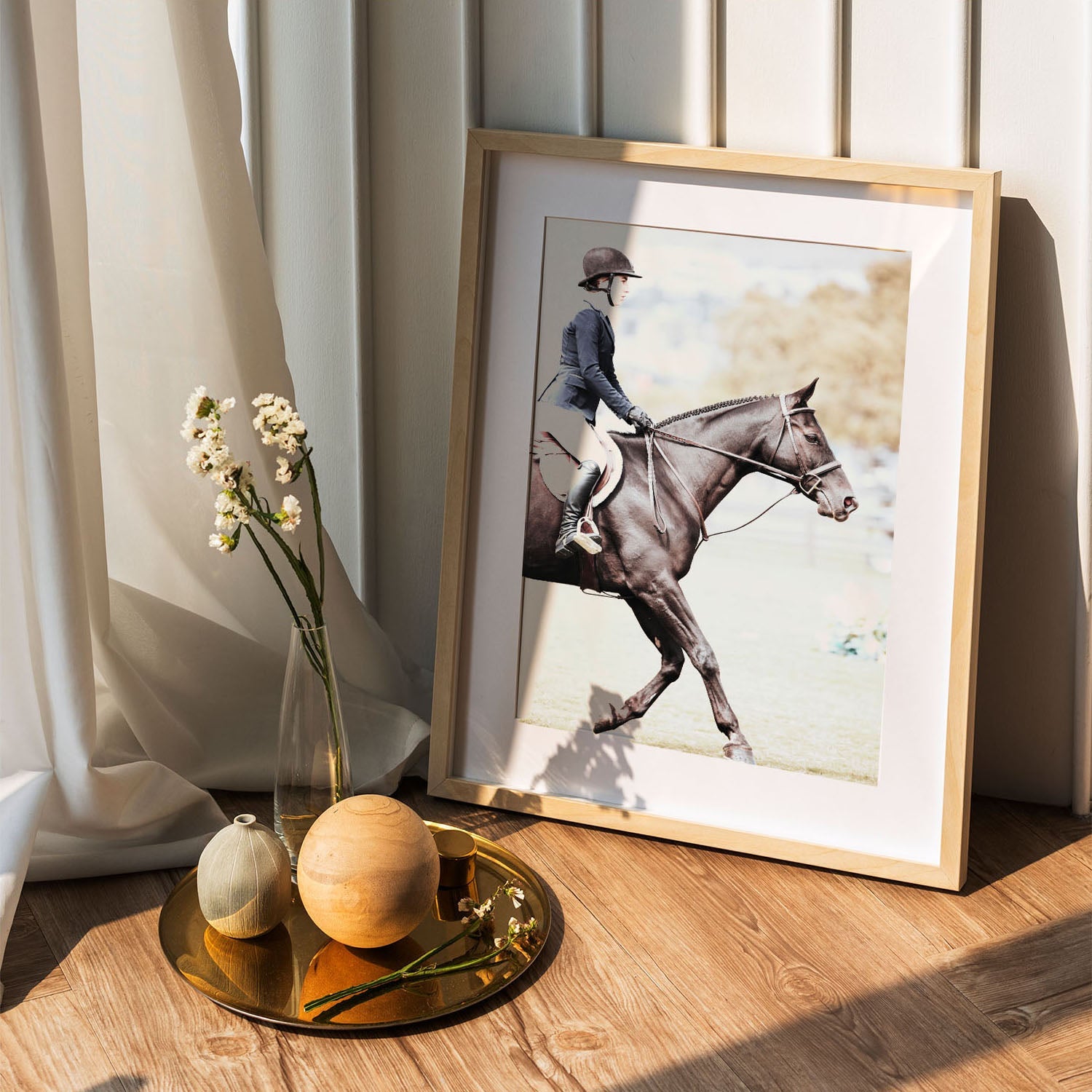 Wes Co Gallery Poster Club Polo 5 x 7" Home Goods - Nature  Art Print