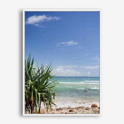 Wes Co Gallery Poster Tropical Beach Bliss 8 x 10" Home Goods - Nature  Art Print