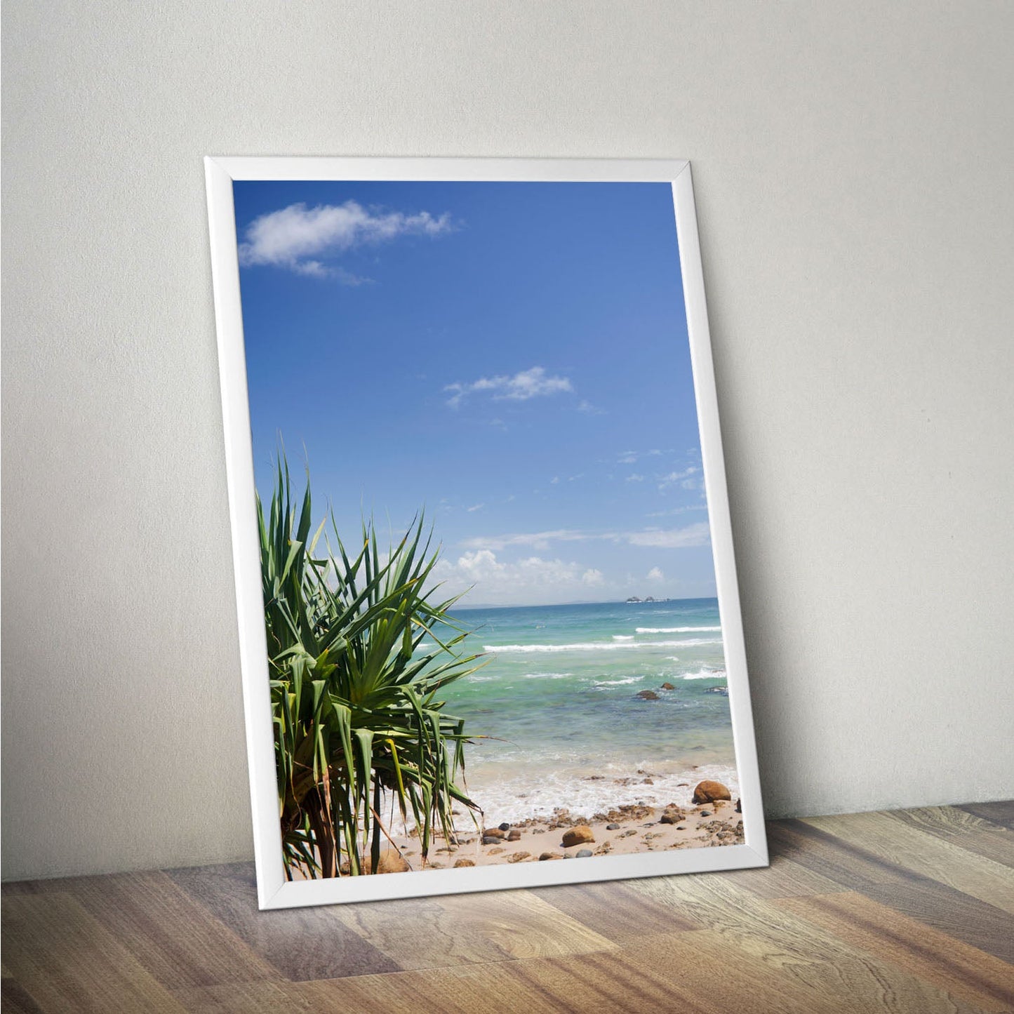 Wes Co Gallery Poster Tropical Beach Bliss 11 x 17" Home Goods - Nature  Art Print