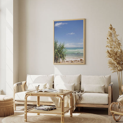 Wes Co Gallery Poster Tropical Beach Bliss 8 x 10" Home Goods - Nature  Art Print