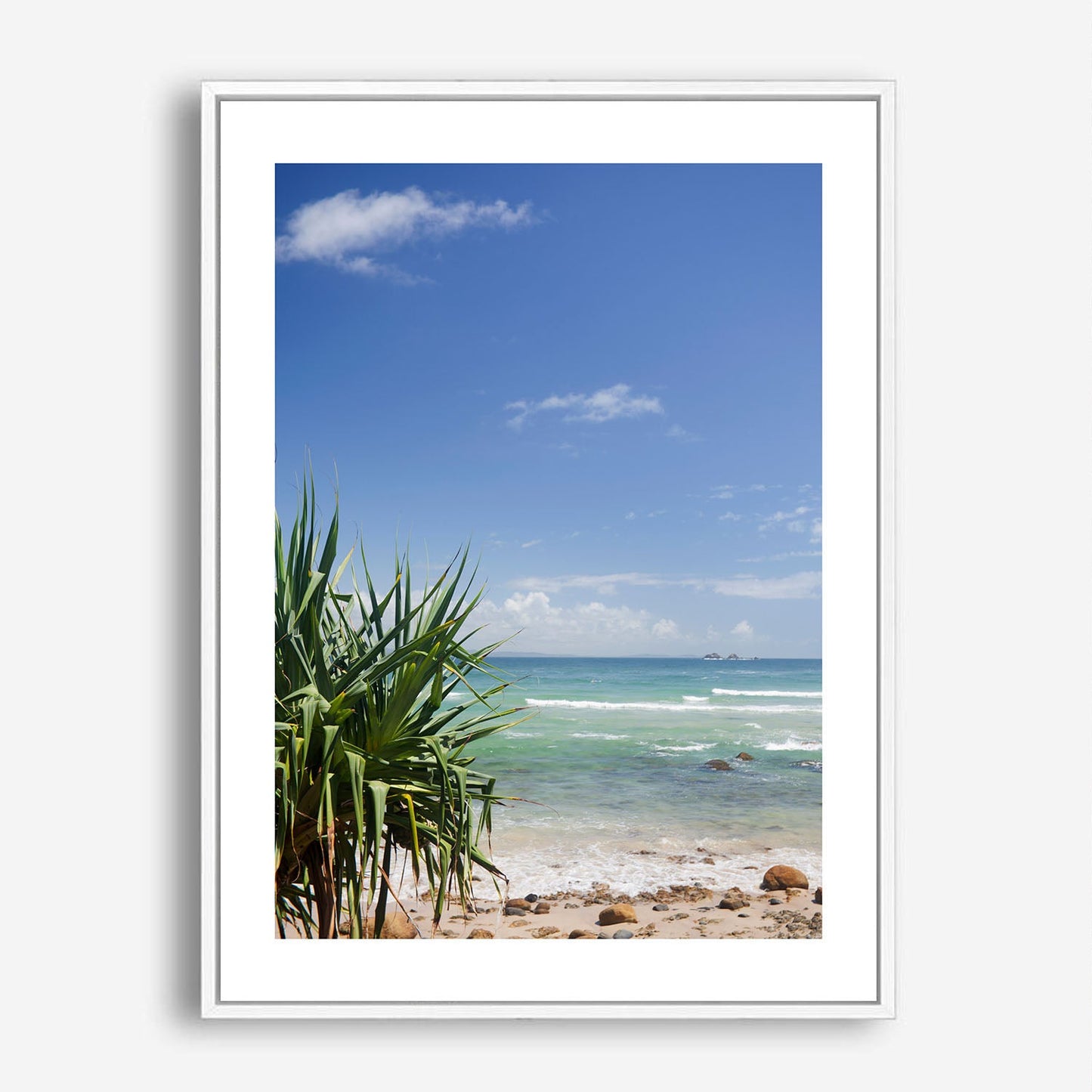 Wes Co Gallery Poster Tropical Beach Bliss 5 x 7" Home Goods - Nature  Art Print