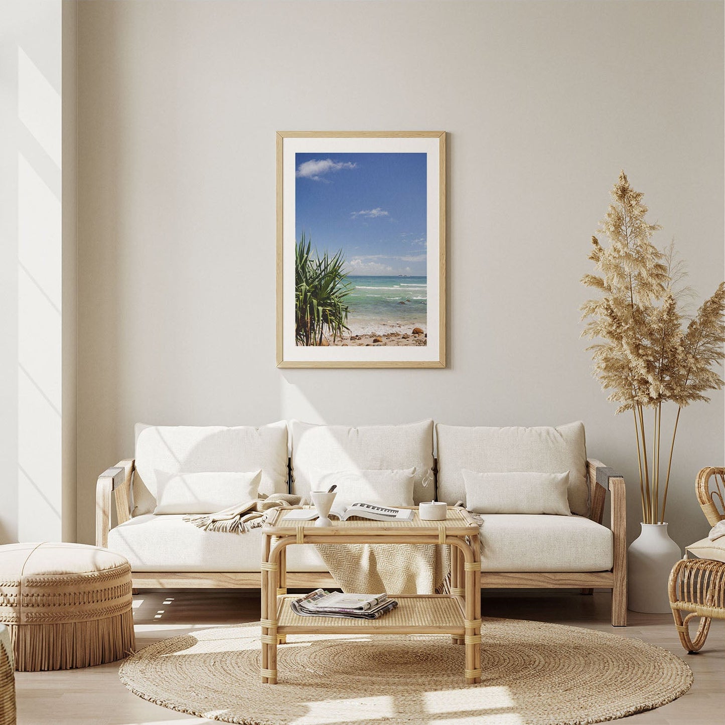 Wes Co Gallery Poster Tropical Beach Bliss 5 x 7" Home Goods - Nature  Art Print