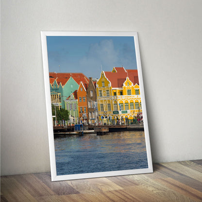 Wes Co Gallery Poster Vibrant Waterfront Charm 11 x 17" Home Goods - Nature  Art Print