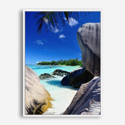 Wes Co Gallery Poster Serene Coastal Escape 8 x 10" Home Goods - Nature  Art Print