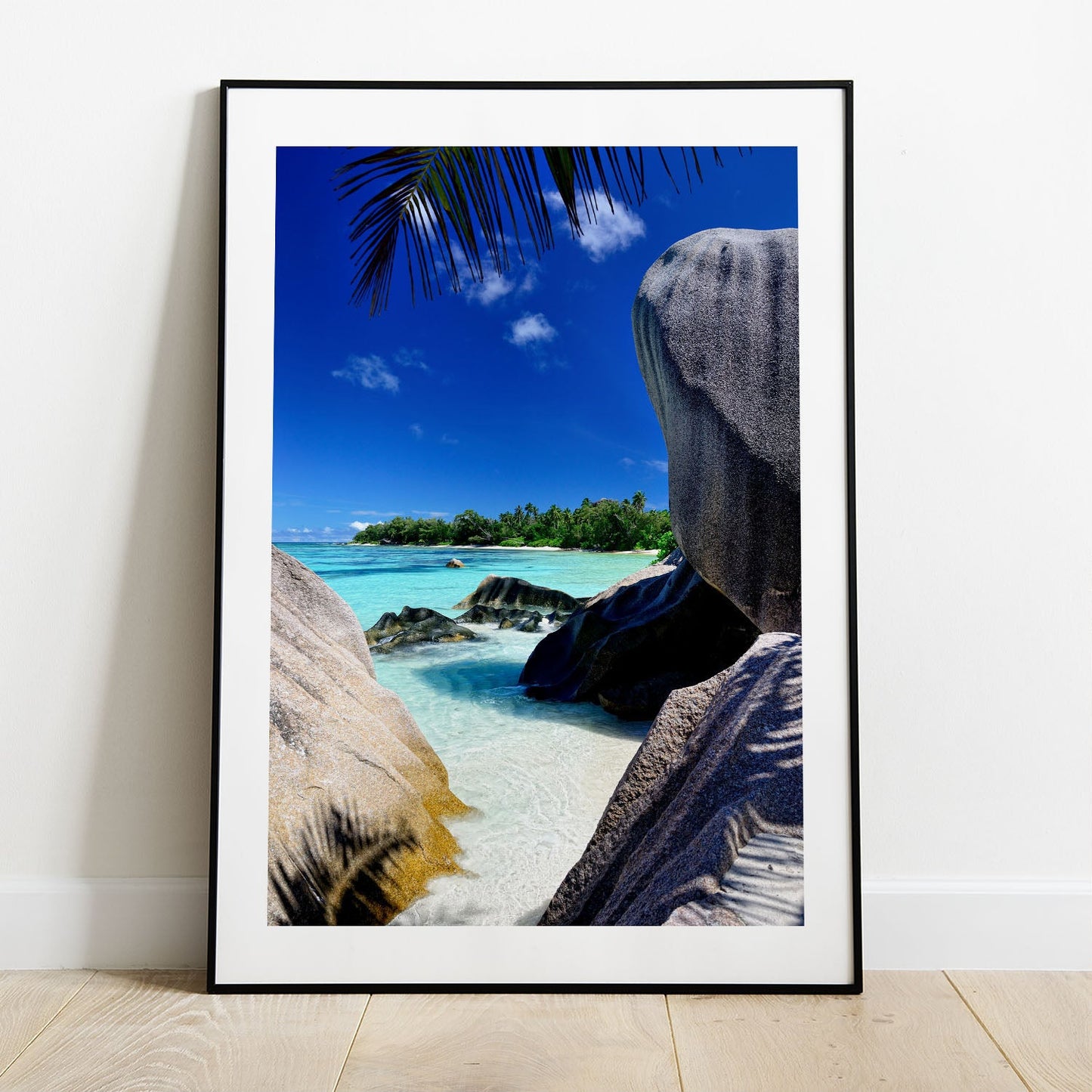 Wes Co Gallery Poster Serene Coastal Escape 5 x 7" Home Goods - Nature  Art Print