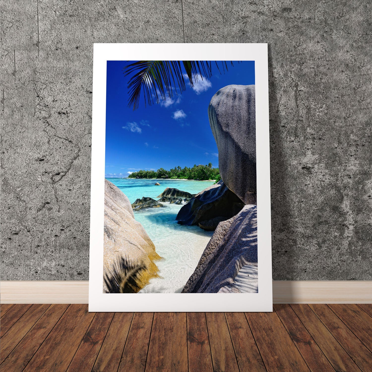 Wes Co Gallery Poster Serene Coastal Escape 8 x 10" Home Goods - Nature  Art Print