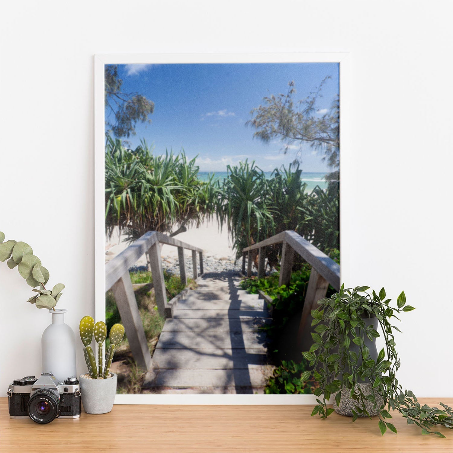 Wes Co Gallery Poster Pathway to Paradise 11 x 17" Home Goods - Nature  Art Print