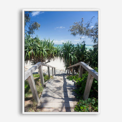 Wes Co Gallery Poster Pathway to Paradise 8 x 10" Home Goods - Nature  Art Print