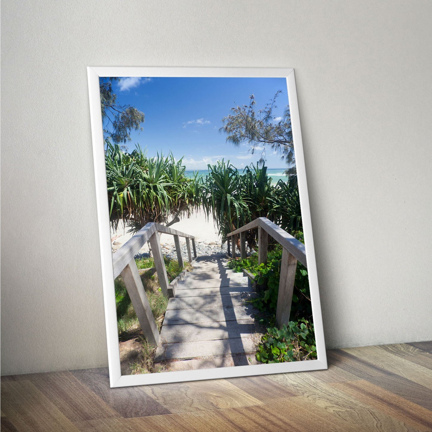 Wes Co Gallery Poster Pathway to Paradise 11 x 17" Home Goods - Nature  Art Print