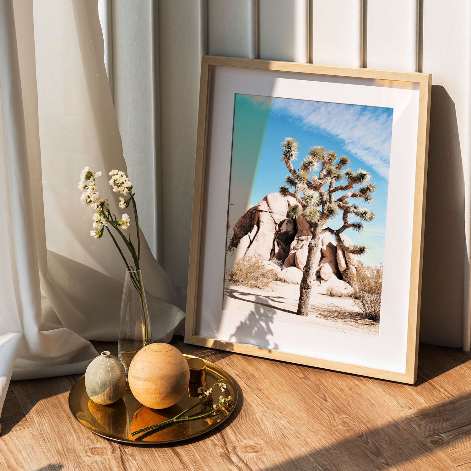 Wes Co Gallery Poster Desert Beauty in Bloom 5 x 7" Home Goods - Nature  Art Print