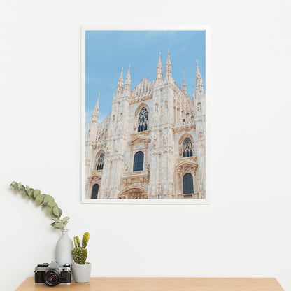 Wes Co Gallery Poster Majestic Gothic Cathedral 11 x 17" Home Goods - Nature  Art Print