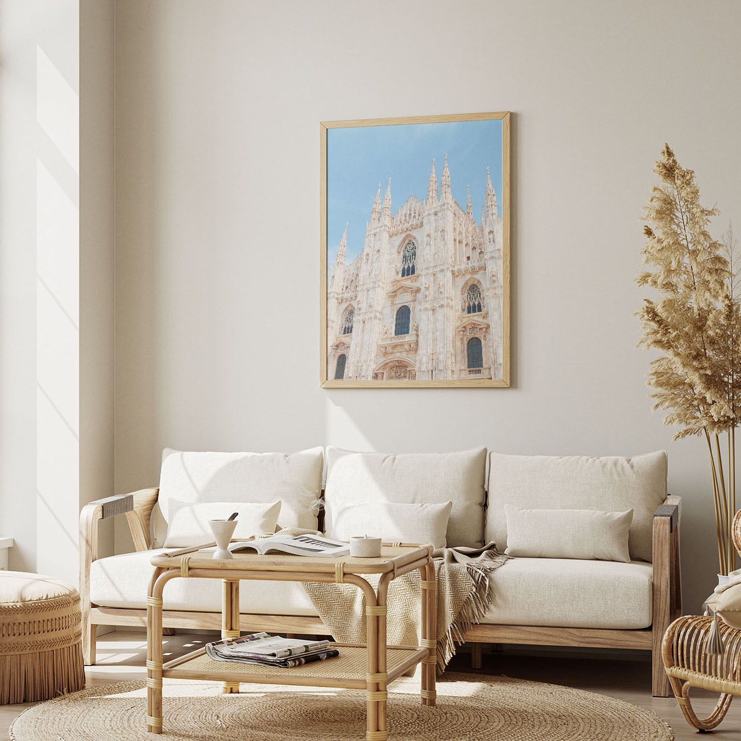 Wes Co Gallery Poster Majestic Gothic Cathedral 8 x 10" Home Goods - Nature  Art Print