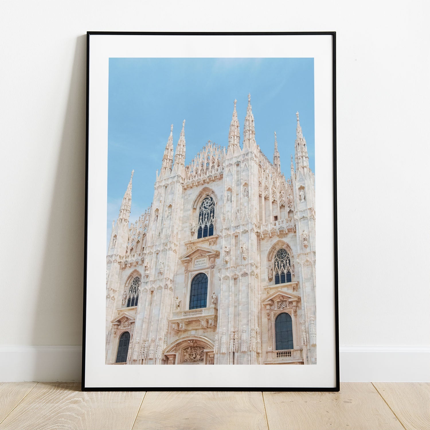 Wes Co Gallery Poster Majestic Gothic Cathedral 5 x 7" Home Goods - Nature  Art Print