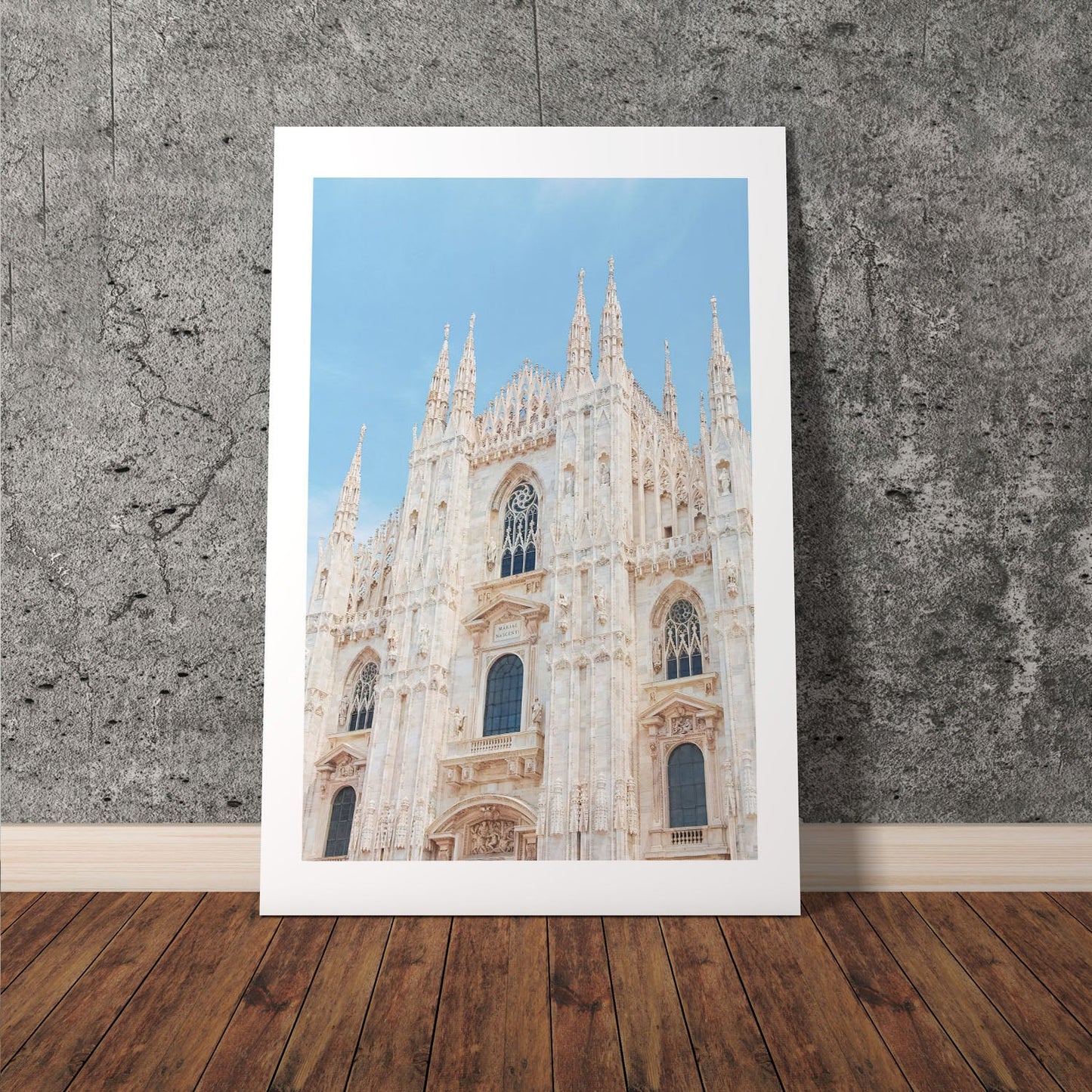 Wes Co Gallery Poster Majestic Gothic Cathedral 8 x 10" Home Goods - Nature  Art Print