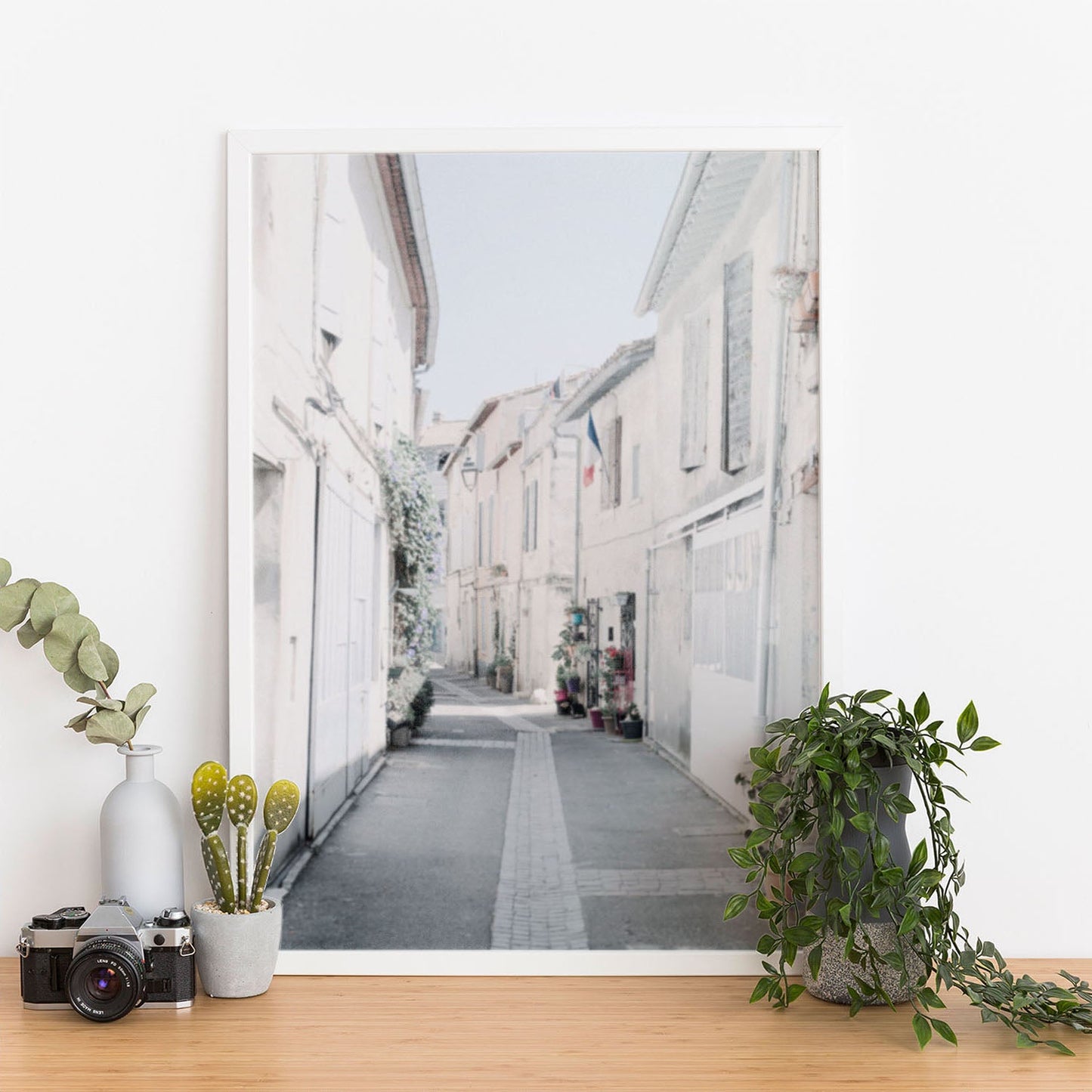 Wes Co Gallery Poster Quiet French Village 11 x 17" Home Goods - Nature  Art Print