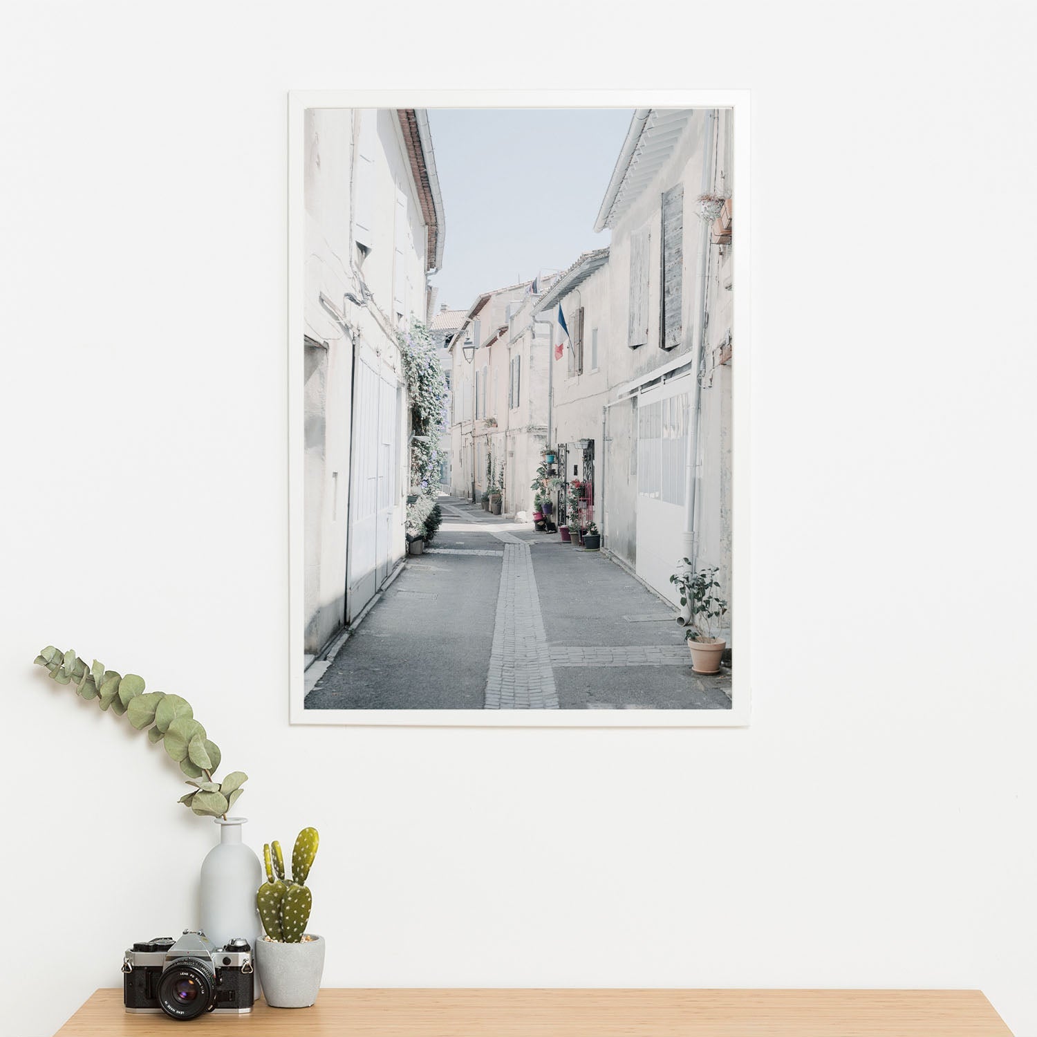 Wes Co Gallery Poster Quiet French Village 11 x 17" Home Goods - Nature  Art Print